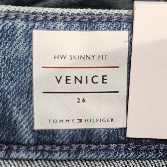 Tommy Hilfiger W/ Gigi Hadid Venice High-Waisted Skinny Jeans Size 26 NWT - Picture 15 of 16